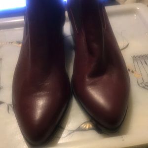 Nine West Leather Shoe Boot-7.5